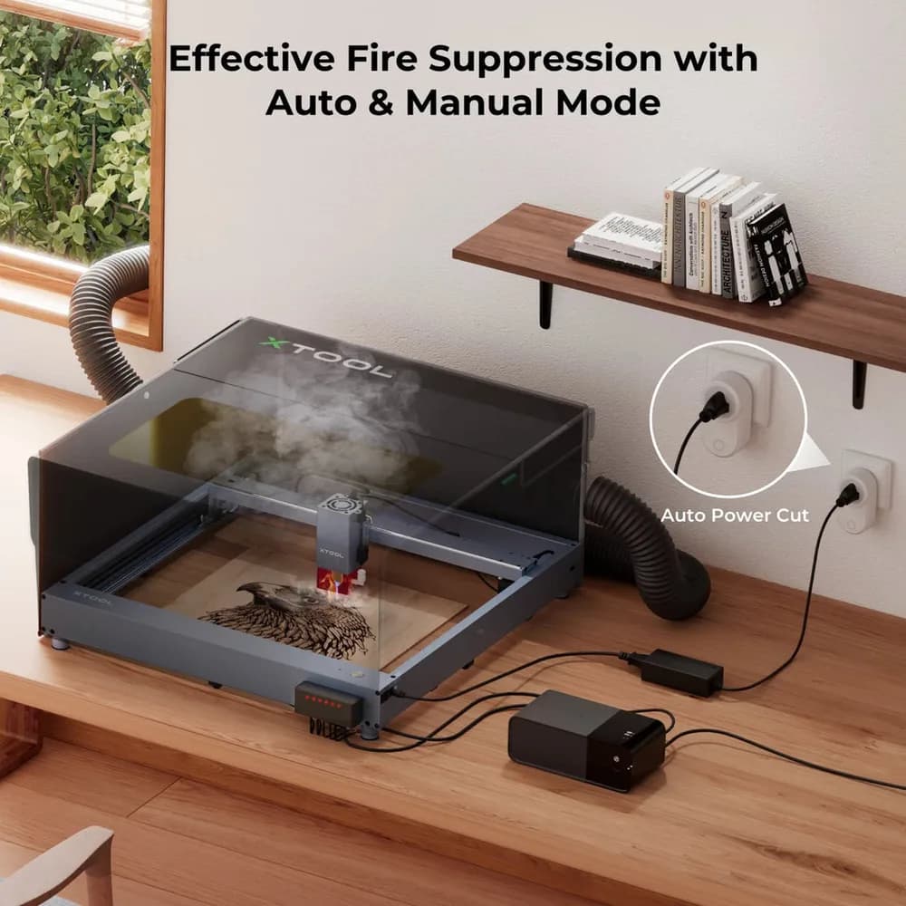 Accesoriu gravator laser xTool Fire Safety Set pentru S1/F1 Ultra/M1 Ultra/F2 Ultra — miniatură
