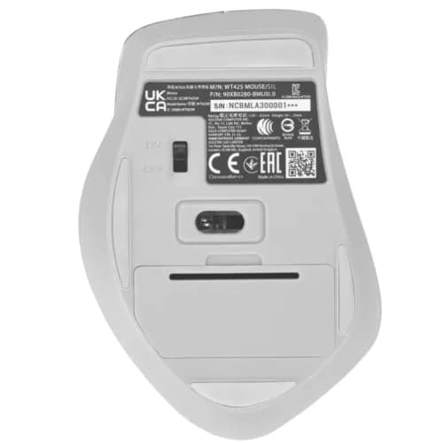 Mouse Wireless ASUS WT425, 1600 dpi, Alb — miniatură