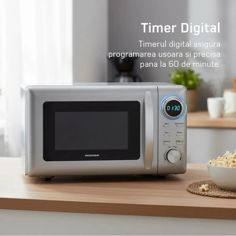 CUPTOR CU MICROUNDE HEINNER HMW-2060SL — miniatură