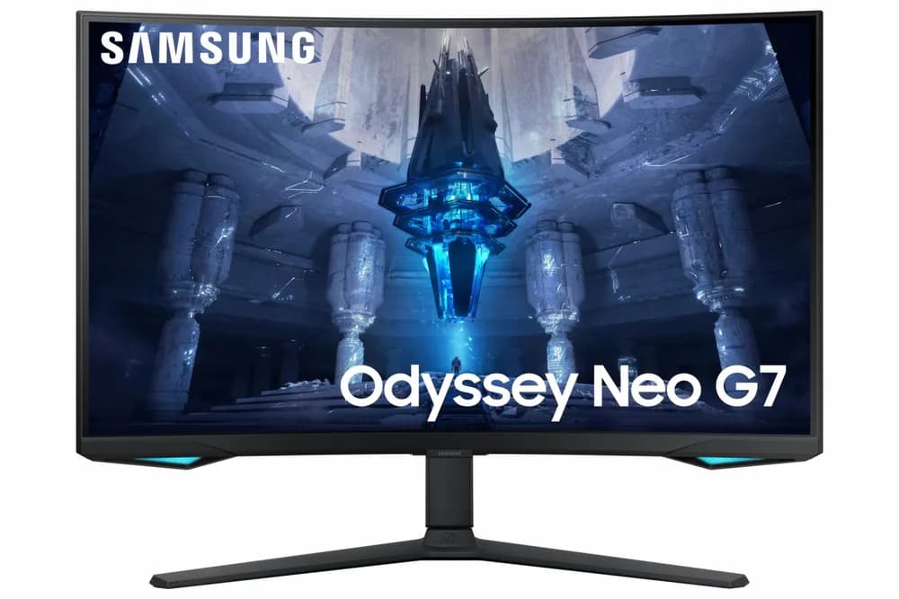 Monitor Samsung 32" LS32BG750NPXEN, Curvature: 1000R, Diagonal (inch): 32, Diagonal (cm): 81, Aspect ratio: 16:9, Panel: VA, Resolution: 3840x2160, Refresh Rate: 165Hz, Response time GtG: 1ms, Brightness (max): 350 cd/m², Contrast (static) : 1M:1, Viewing angle: 178°/178°, Color Gamut Type: 93% DCI