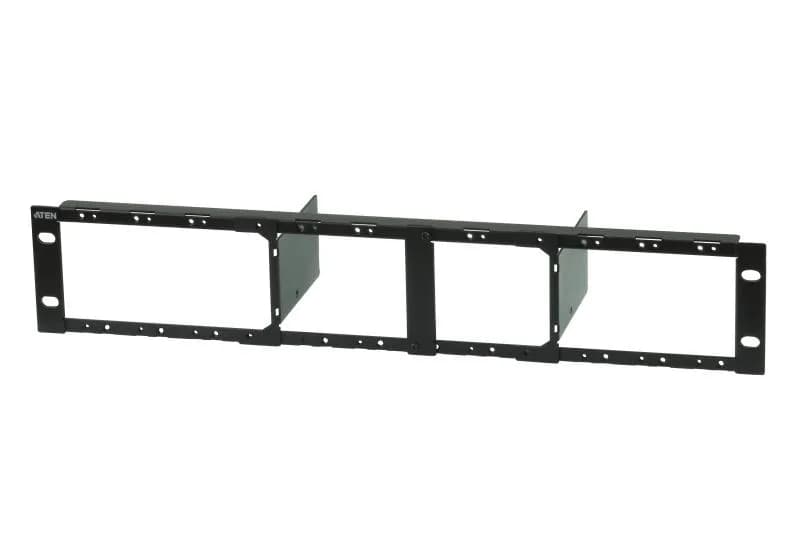 Rackmount kit video extender ATEN VE-RMK2U. Tipul: Kit montare, Culoarea produsului: Negru. Cantitate per ambalaj: 1 buc.. Greutate: 775 g