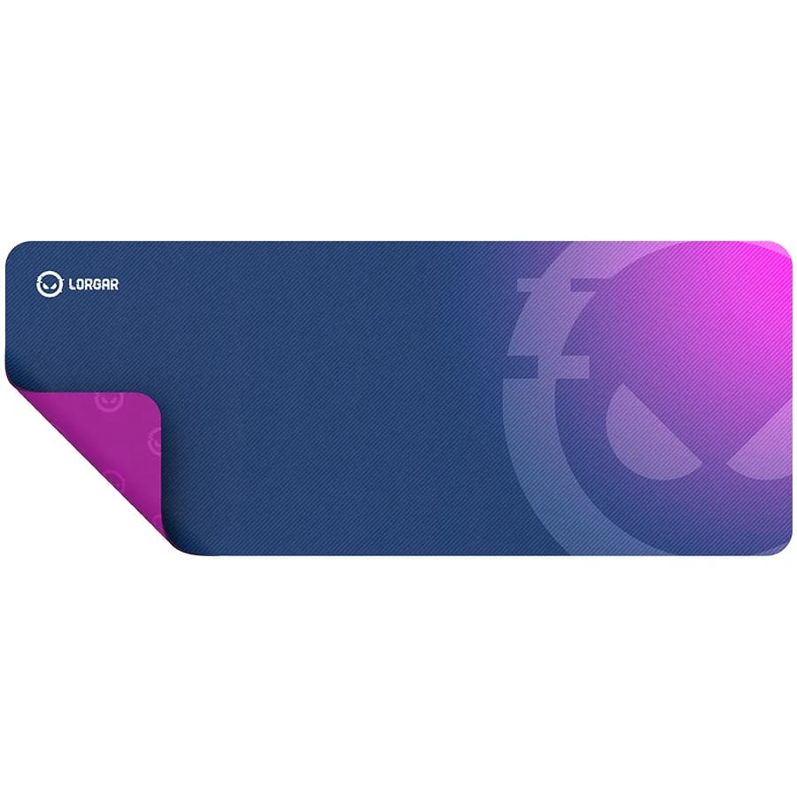 Lorgar Main 139, Gaming mouse pad, High-speed surface, Purple anti-slip rubber base, size: 900mm x 360mm x 3mm, weight 0.6kg "LRG-GMP139" — miniatură