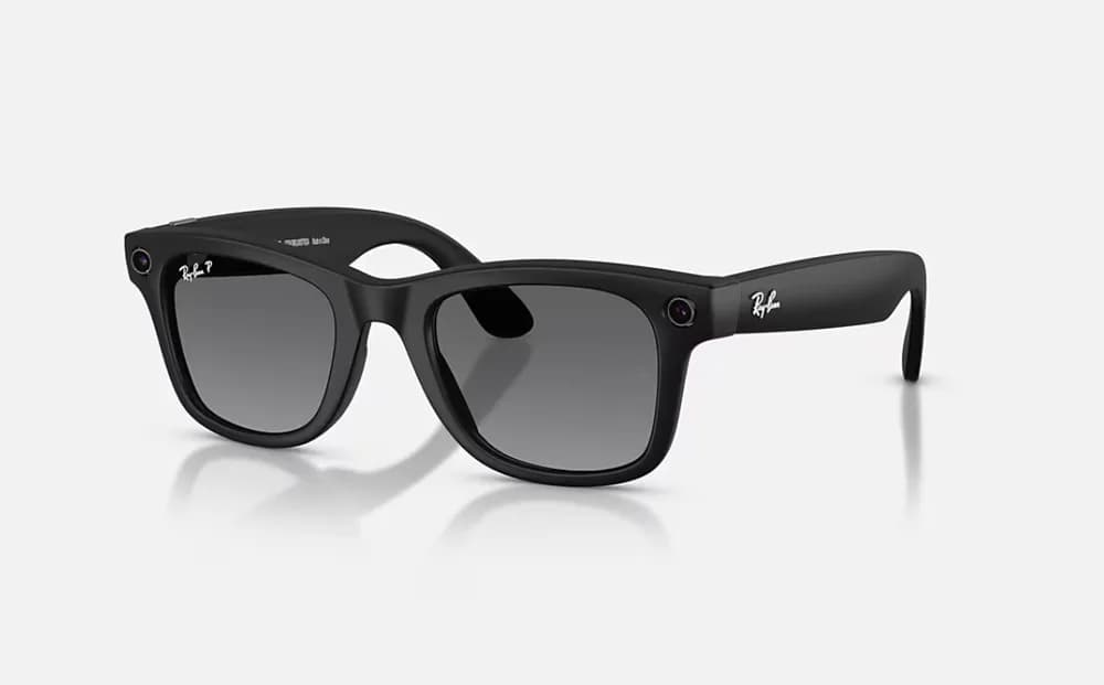 ORW4012 META WAYFARER High Bridge Fit - Matte Black - Polar Gradient Graphite Gen 2 — miniatură