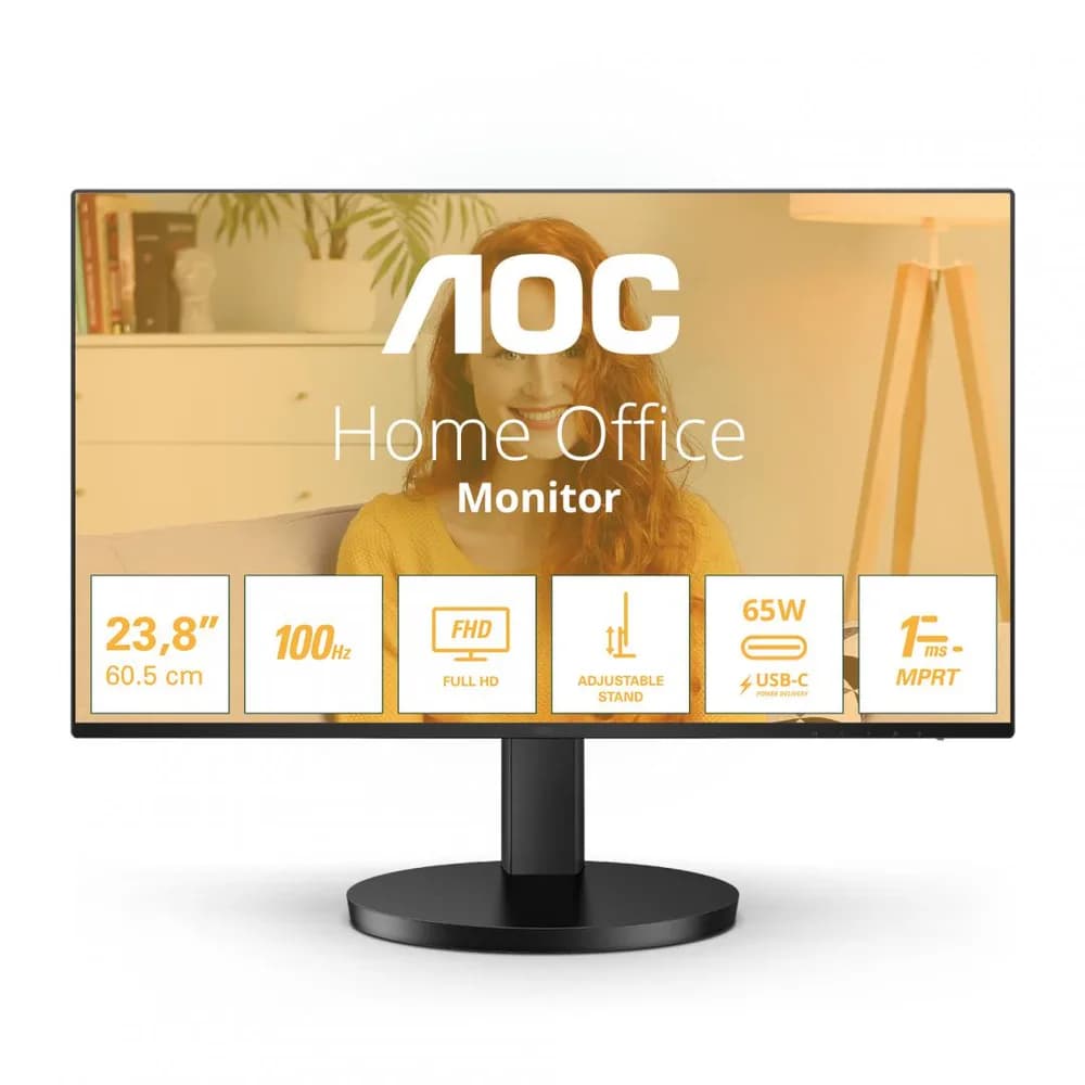 Monitor Consumer AOC 27B3CF2, 27", 1920 x 1080 pixeli, Black