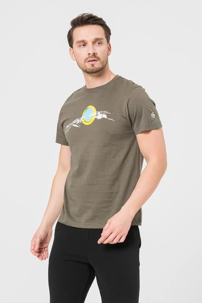 TRICOU CASUAL MANA BICICLETA BARBATI CASTOR GRAY-L — miniatură