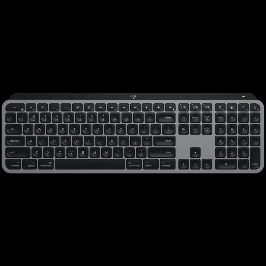 LOGITECH MX Keys S for Mac - SPACE GREY - US INTL - BT - EMEA28-935 "920-011637"
