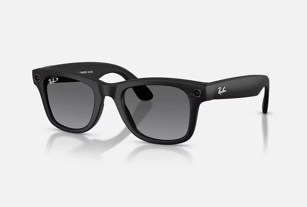 ORW4012 META WAYFARER High Bridge Fit - Matte Black - Polar Gradient Graphite Gen 2 — miniatură