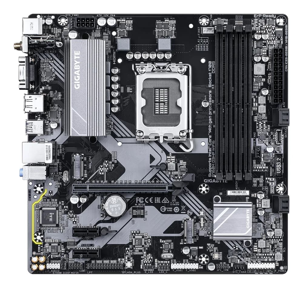 Placa de baza GIGABYTE B760M D3HP WIFI6 "B760M D3HP WIFI6" — miniatură