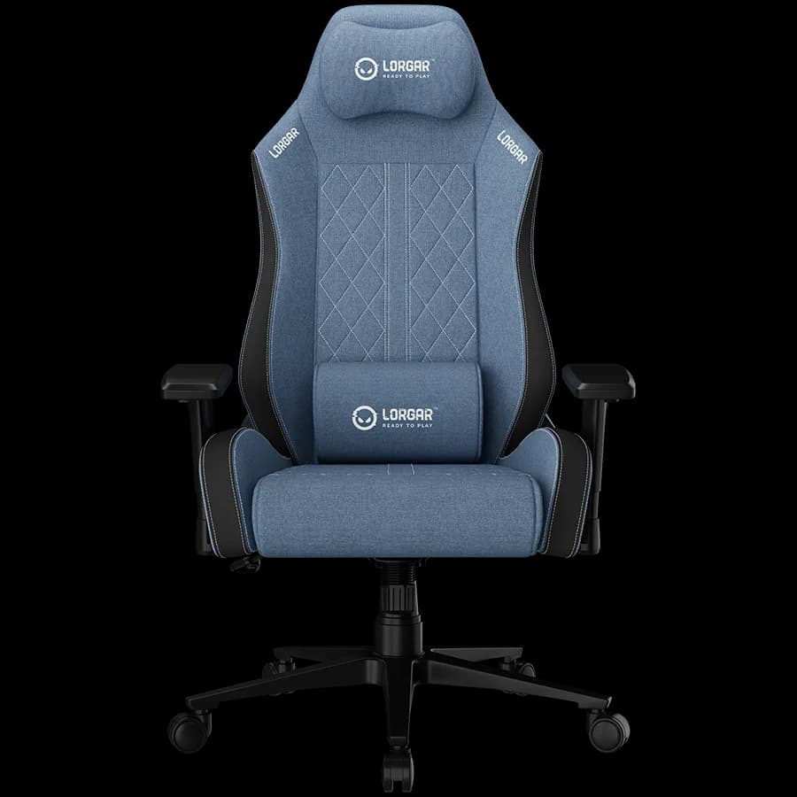 LORGAR CHA41, Ergonomic Gaming Chair Advanced, premium anti-stain fabric, Blue "LRG-CHA41-BL"
