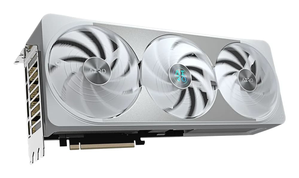 Placa video Gigabyte GeForce RTX 5070 Ti Aero OC 16G, 16384 MB GDDR7 "GV-N507TAERO OC-16GD" — miniatură
