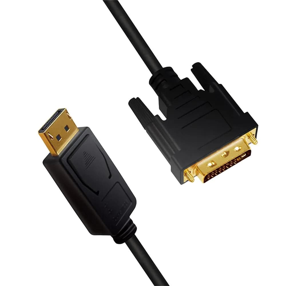 DisplayPort cable, DP 1.2 to DVI, 5m "CV0133" — miniatură