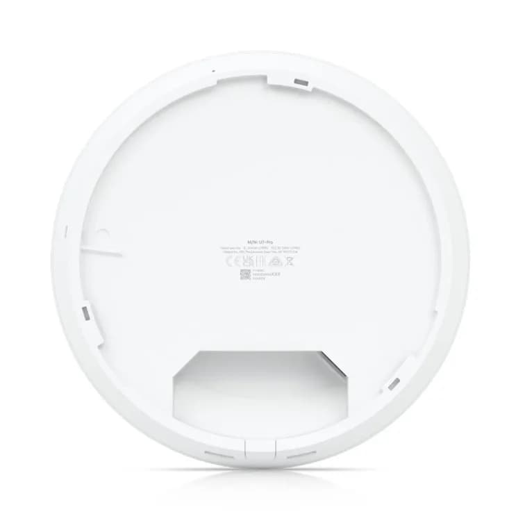 Ubiquiti U7-PRO WI-FI 7 Access Point, Dimensiuni: Ø206 x 46 mm, Polycarbonat, metal, Interfata: 1 x 1/2.5 GbE RJ45 port, Alimentare PoE+, Standarde wireless: 802.11a/b/g/n/ac/ax/be, 300+ clienti. — miniatură
