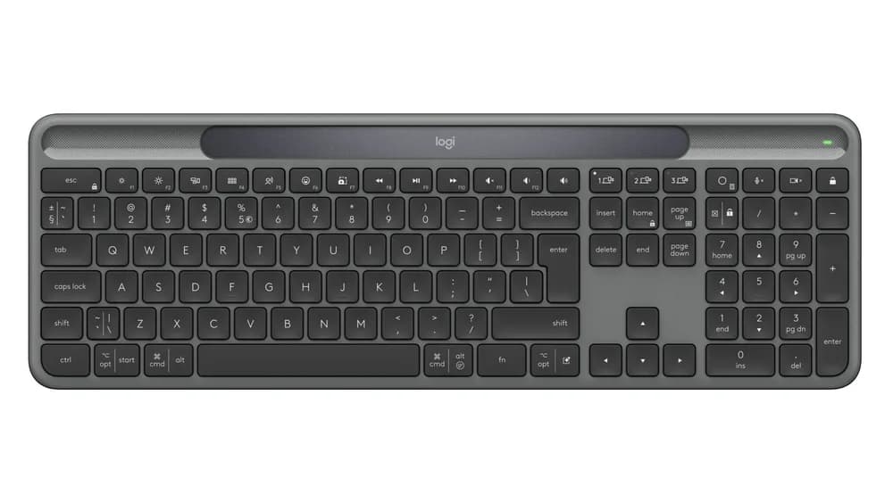 K980 Signature Slim Solar [US] Black-Grey "920-013764"