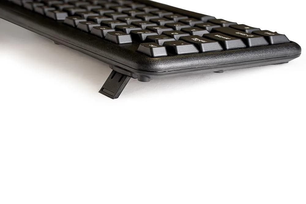 Kit Wired tastatura si mouse SPACER SPDS-S6201, taste numerice, Negru — miniatură