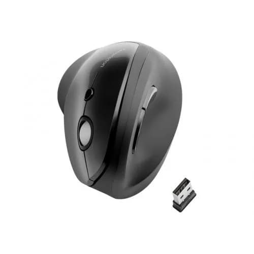 MOUSE Kensington - ergonomic, PC sau NB, wireless, 2.4GHz, optic, 1600 dpi, butoane/scroll 6/1, butoane programabile, ergonomic, negru, "K75501EU" — miniatură