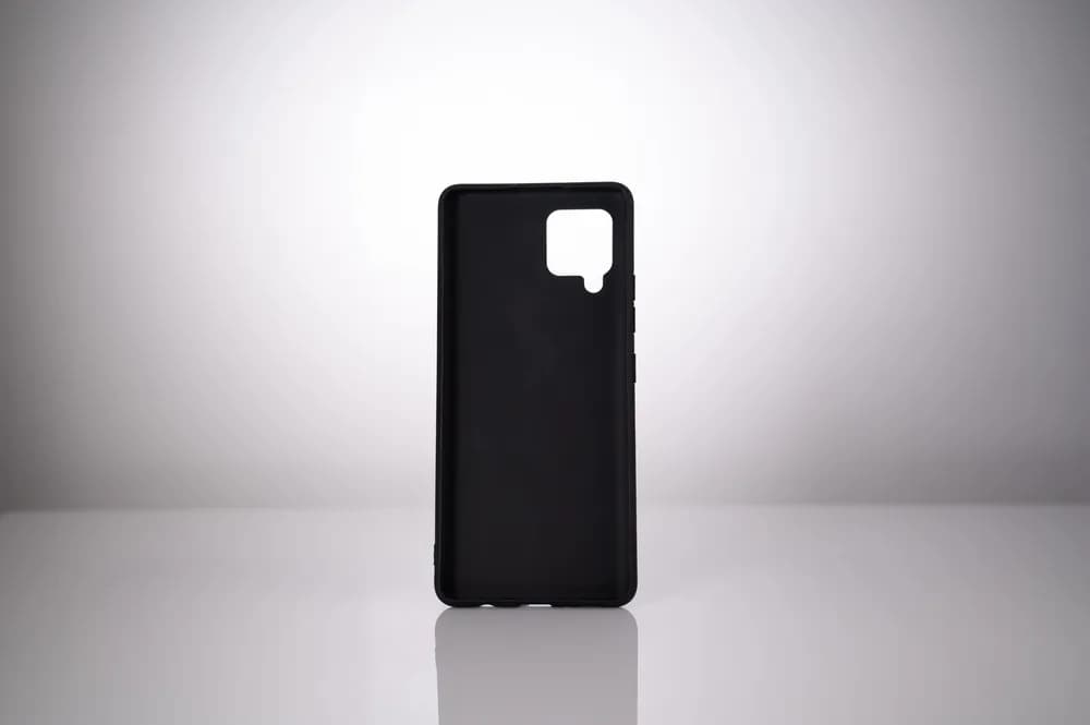 Husa Samsung Galaxy A42 Spacer, negru, grosime 1.5mm, material flexibil TPU "SPPC-SM-GX-A42-TPU" — miniatură