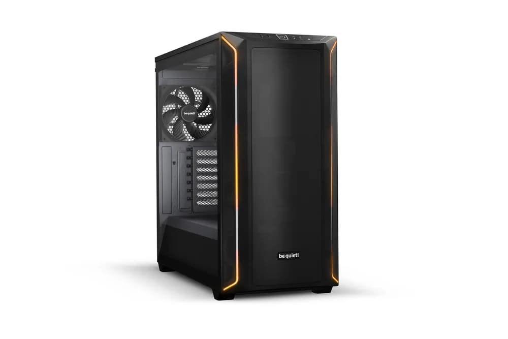 CARCASA be quiet! "SHADOW BASE 800DX", Middle Tower, ATX, fara sursa, 3xfan, USB 3.2 gen 1 x 2, USB Type-C x 1, audio+mic, PSU shroud, 7 sloturi expansiune, ARGB, negru, "BGW61"