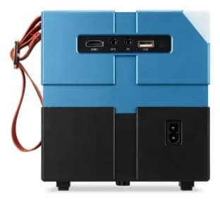 PROJECTOR ACER Aopen QH12a, HD 1280* 720, 5500 lumeni, 1.000:1 contrast ratio, 16:9, 4:3, 1x HDMI, 1x USB, audio out, 0.950 kg, culoare albastru/negru — miniatură