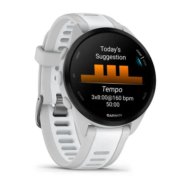 Ceas Garmin Forerunner 165, Grey/White — miniatură