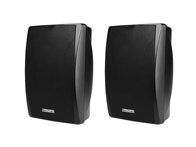 Boxe de perete 20W, DSPPA DSP8062, 100V, 100Hz-20kHz, Negru (pereche)
