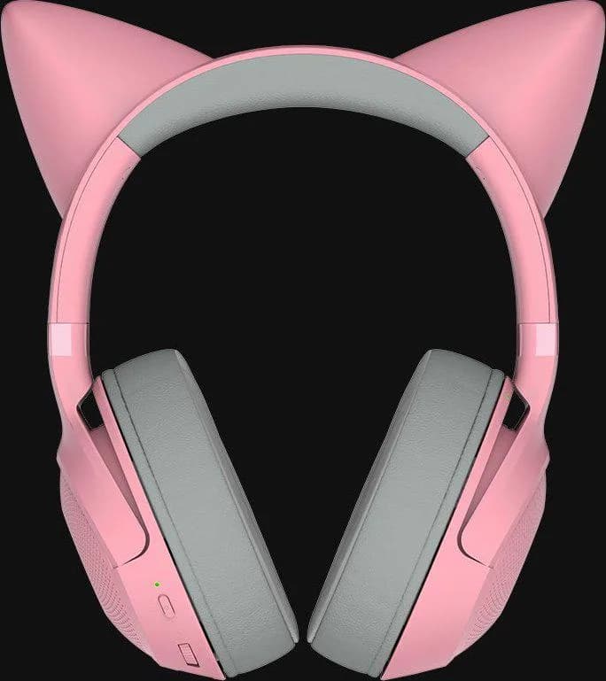 Casti Gaming Head-band Razer Kraken Kitty V2 BT, Wireless, noise-canceling, roz — miniatură