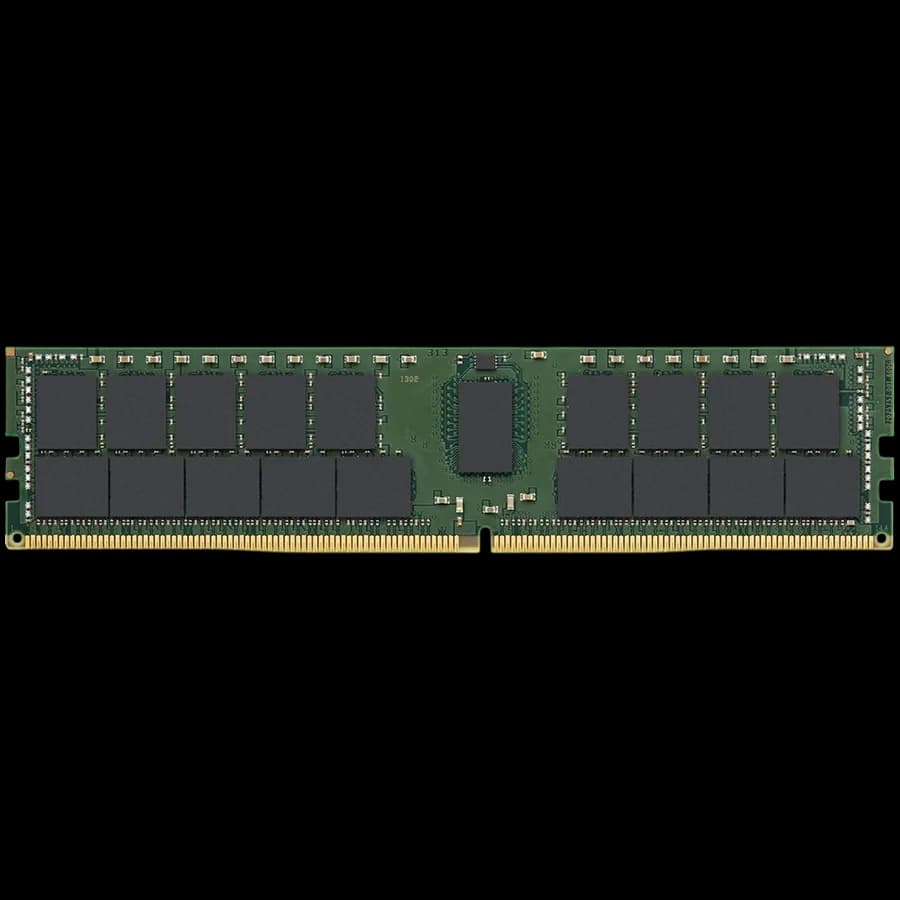 Kingston DRAM 64GB 3200MT/s DDR4 ECC Reg CL22 DIMM 2Rx4 Micron F Rambus "KSM32RD4/64MFR"
