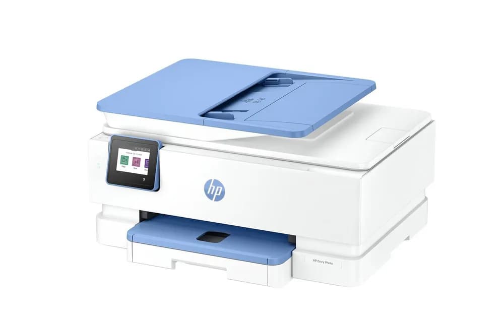 HP Envy Photo 7930 All-in-One Printer, A4, Color, Inkjet, Functii: Imprimare, scanare, copiere, Viteza imprimare; 22ppm mono, 20ppm color, Duplex, Volum lunar recomandat: 300-400 pagini, max. 1000 pagini, Rezolutie: pana la 4800 x 1200 dpi, Limbaje printare; HP PCL 3 GUI, Interfata: USB, WI-FI — miniatură