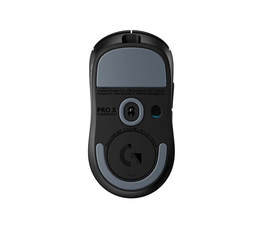LOGITECH G PRO X SUPERLIGHT 2c compact wireless gaming mouse - BLACK - 2.4GHZ - EER2-933"910-007531" — miniatură