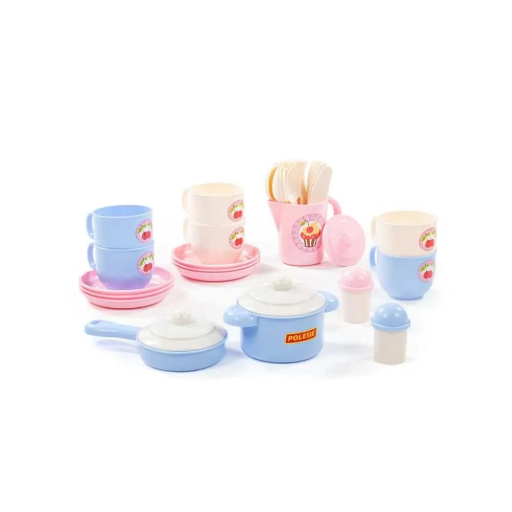 Ustensile bucatarie, 38 piese/set, Polesie — miniatură
