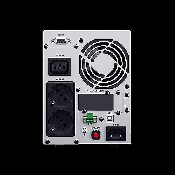 UPS CYBER POWER Online dubla conversie cu Sinusoida Pura, tower, 1000VA 900W 1xIEC C13 2xSchuko, "OLS1000EA" — miniatură