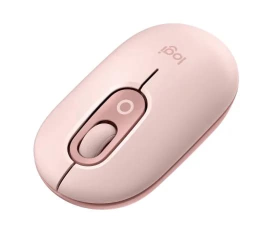 LOGITECH POP Mouse with emoji - ROSE - BT - EMEA28i-935 - FY25,TERRA "910-007413" — miniatură