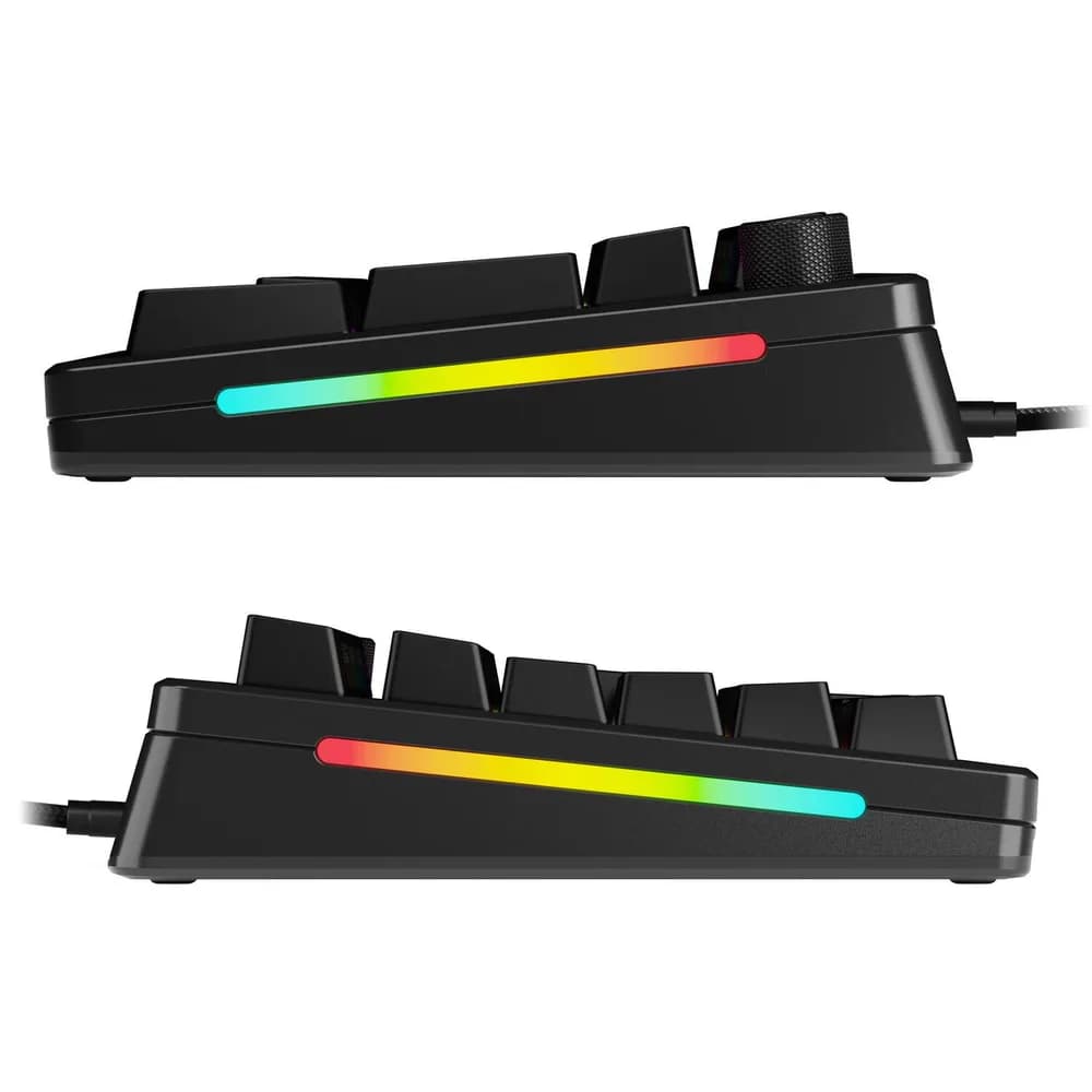 Glorious Tastatura mecanica GMMK 3 PRO 100% Prebuilt, USB-C, Fox Switches, US layout, 104 taste, Negru "GLO-KB-GMMK3-PRO-100-PB-FOX-W-BLK-US" — miniatură