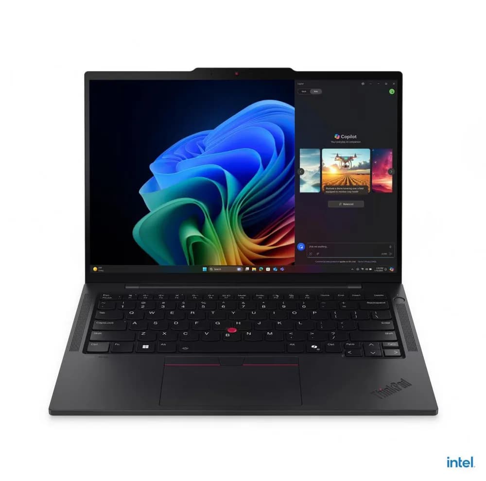 Laptop Business Lenovo ThinkPad T14 Gen 6, cu procesor Intel Core Ultra 7 255U, 14'' OLED, 32 GB DDR5, 1 TB, Intel Graphics, Windows 11 Pro — miniatură
