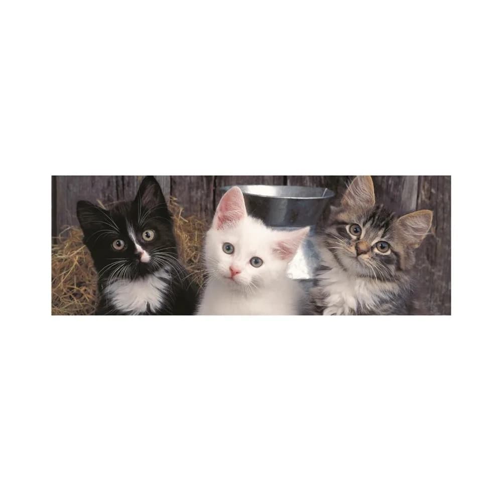 Puzzle 150 piese, panoramic, Pisicute - DINO TOYS — miniatură