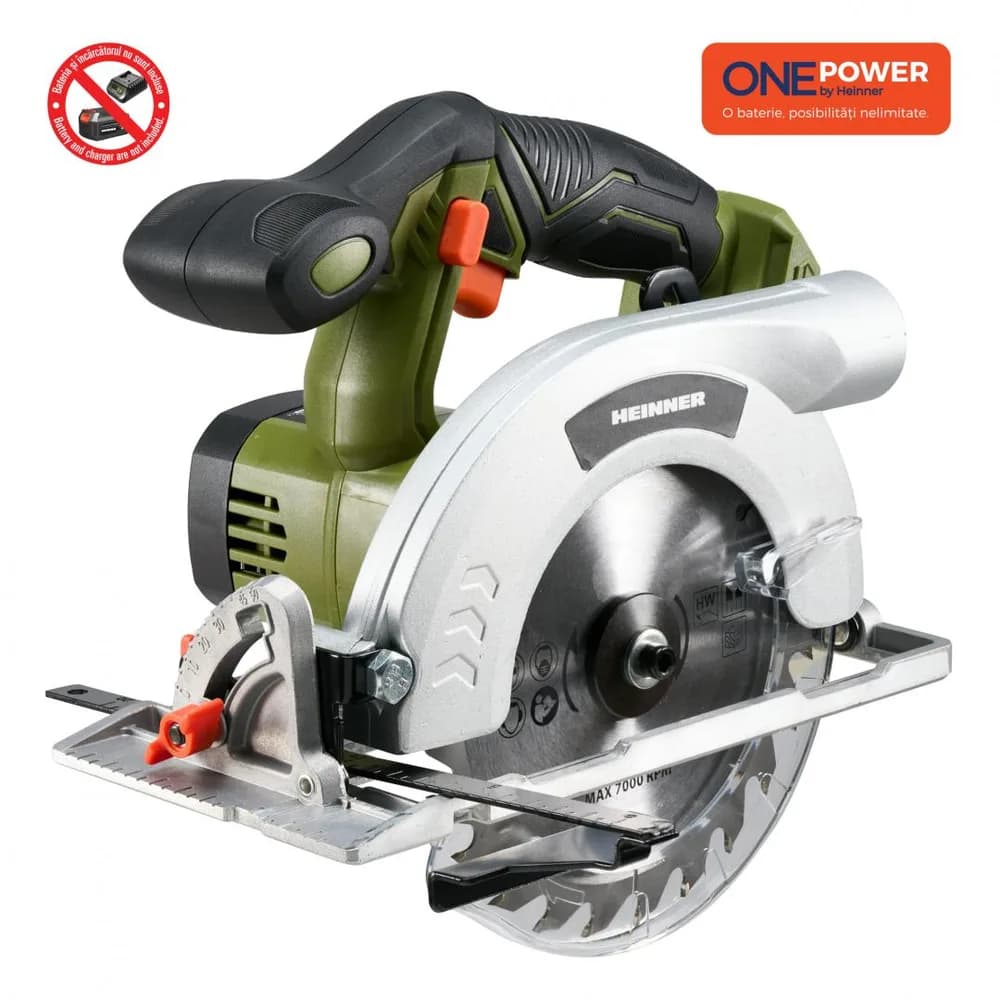 ONE POWER by HEINNER FIERASTRAU CIRCULAR 18V 4200RPM (FARA BATERIE SI INCARCATOR) — miniatură