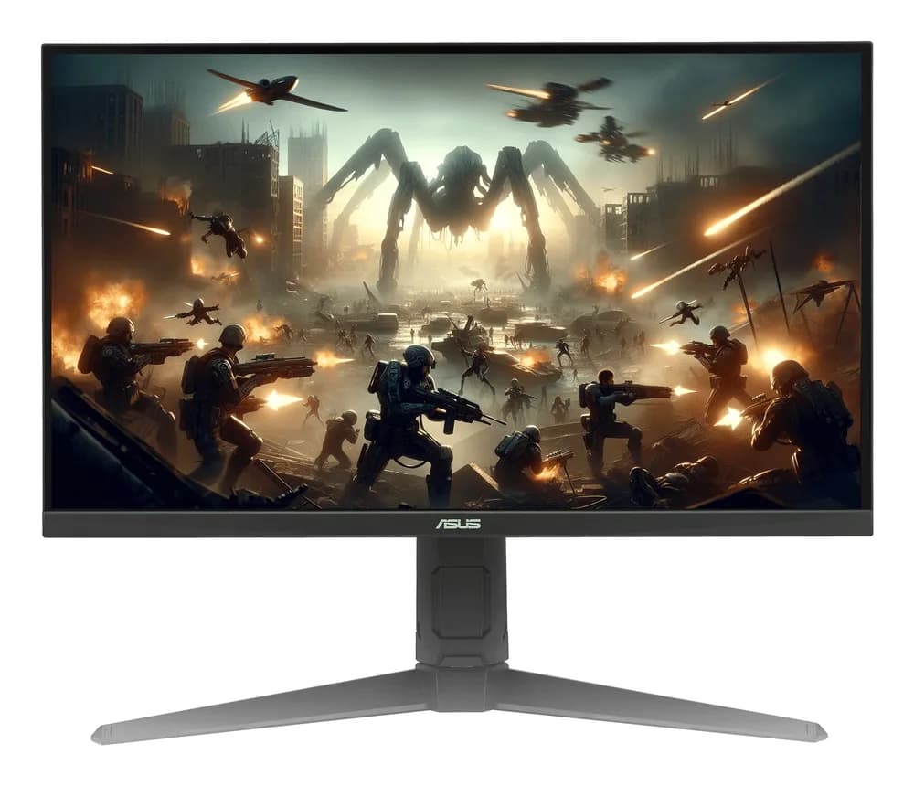 Monitor Asus TUF VG259QMRL5A, 24.5", Fast IPS, Full HD, HDMI, DisplayPort, G-SYNC compatible, AMD FreeSync Premium, Boxe, Pivot, 310Hz, 0.3m, Negru, 90LM0BQ0-B01O71 "VG259QMRL5A" — miniatură