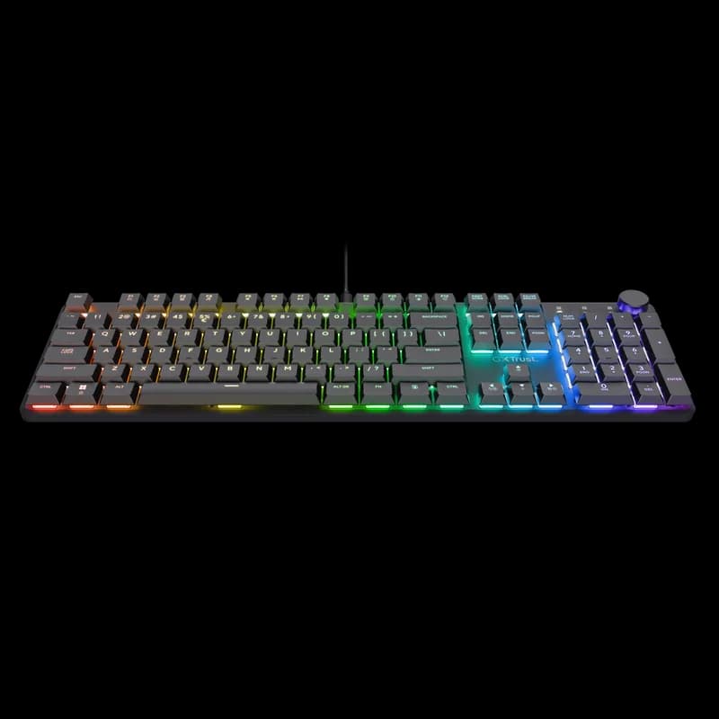 Tastatura Trust GXT 866 Torix cu fir, ng "TR-24910" — miniatură