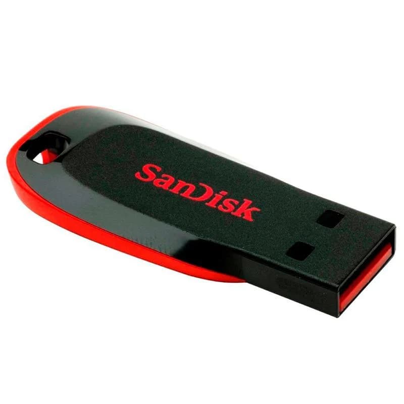 Memorie USB SANDISK Cruzer Blade 16 GB, USB 2.0, Negru — miniatură
