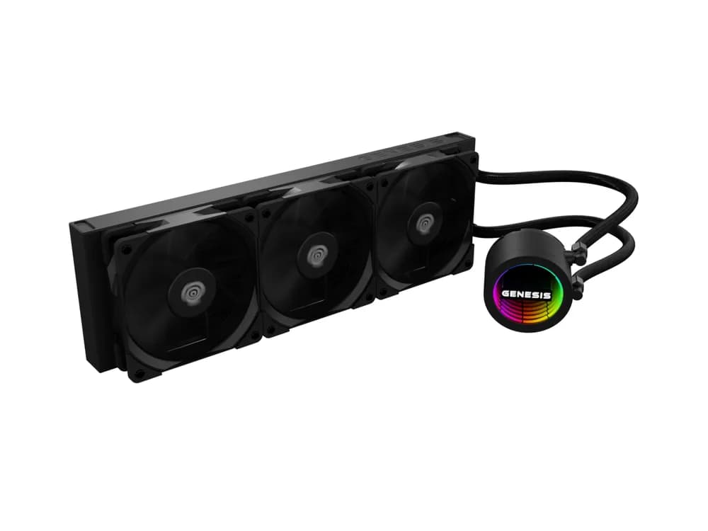 Cooler Procesor GENESIS HYDRIA 360, Lichid, 3 ventilatoare, aRGB