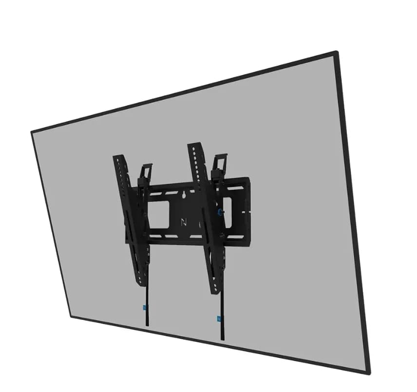 Suport perete Neomounts heavy duty, pentru display-uri interactive si ecrane grele de pana la 32-75", sistem de prindere VESA 400x400, greutate maxima suportata 100, cu inclinatie +15°, -15° , distanta fata de perete 9.3cm, cu sistem ce permite prinderea/desprinderea usoara a display-ului