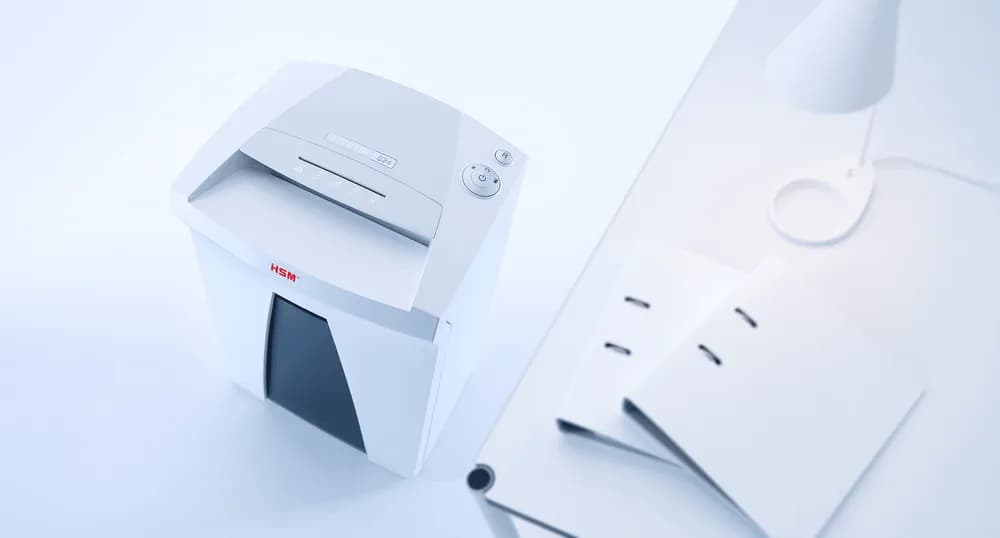 Distrugator documente manual HSM Securio B24, 14-16 coli, cross cut (4,5 x 30mm), securitate 4 "H-1783111" — miniatură
