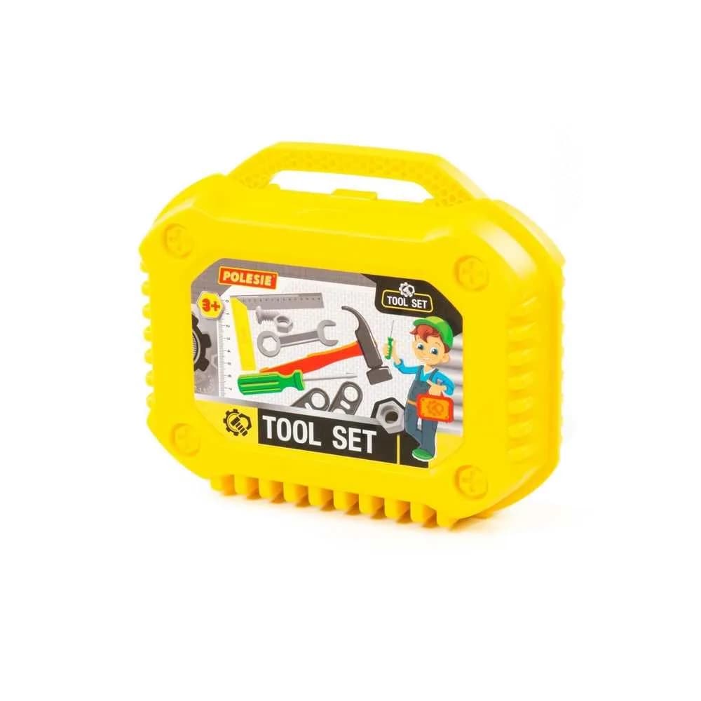 Unelte in gentuta, 32 piese/set, 32x19,5x26 cm - Polesie — miniatură