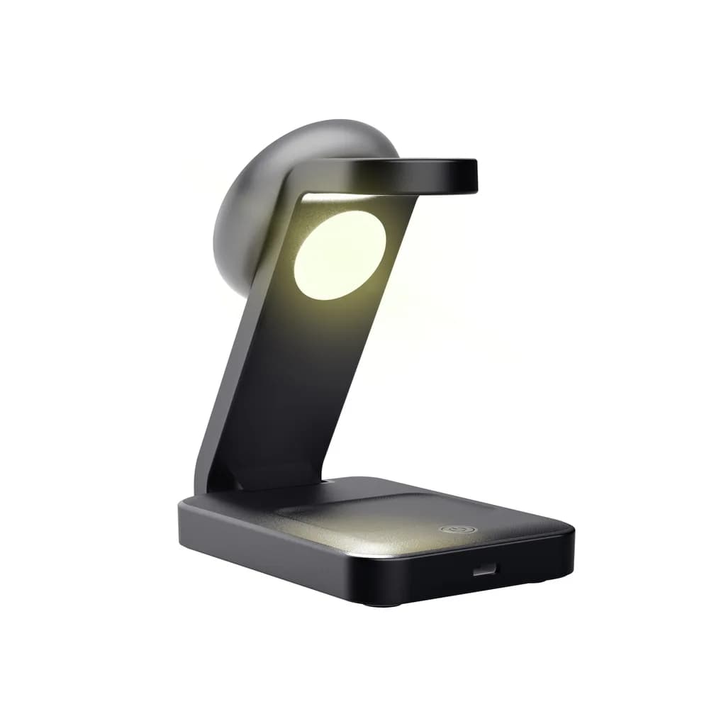 Suport Trust de incarcare magnetica wirelss pentru iPhone, Apple Watch si AirPods "25464" — miniatură