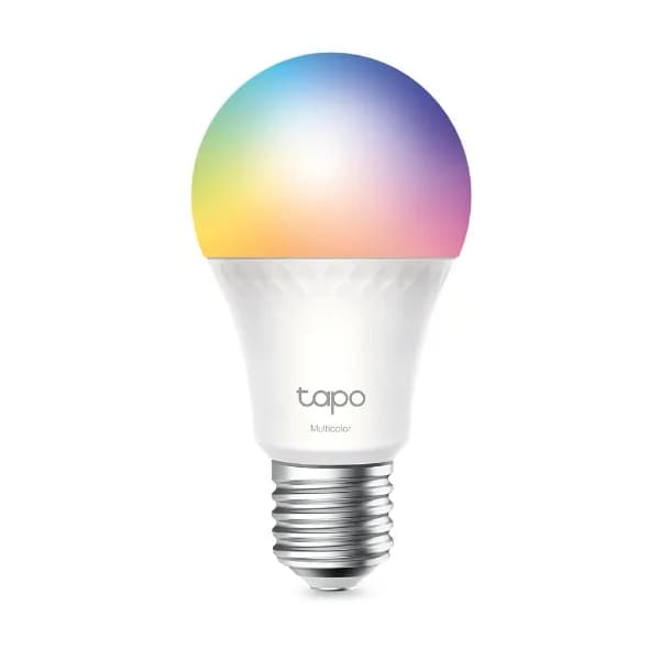BEC LED wireless TP-LINK, 1055lm, 8.6W, E27, intensitate reglabila, control prin smartph.cu apl.Tapo, ajustare auto a luminii in fct. de mom zilei-diferite culori "Tapo L535E"