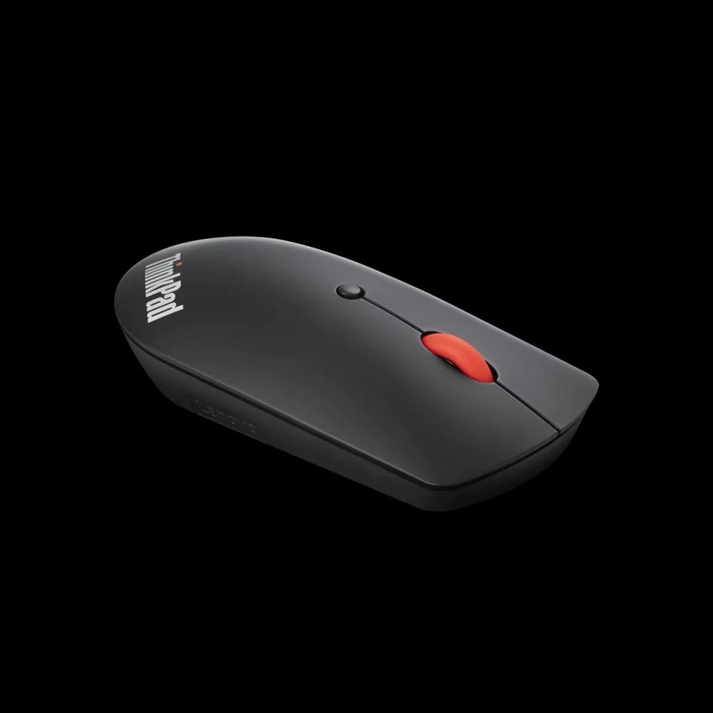 Mouse Wireless Lenovo ThinkPad Bluetooth Silent Mouse, 2400 dpi, Negru — miniatură