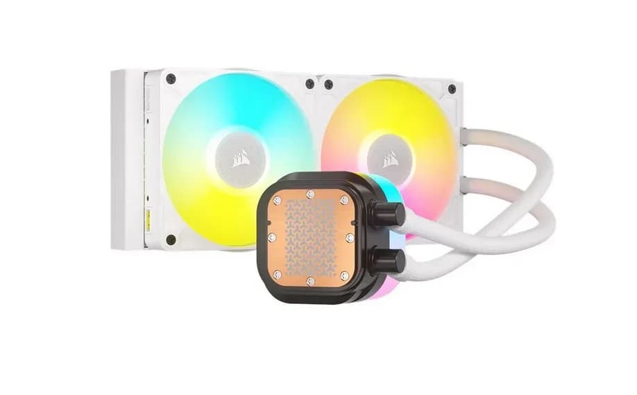 Cooler Procesor CORSAIR iCUE LINK TITAN RX RGB, Lichid, 12 cm, 2 ventilatoare, aRGB — miniatură