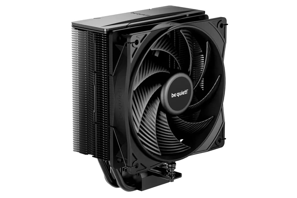 COOLER be quiet "Pure Rock 3 Black" skt. Intel si AMD, racire cu aer, vent. 120mm, 2000 rpm, 4 heatpipes, inaltime 154mm, "BK039"