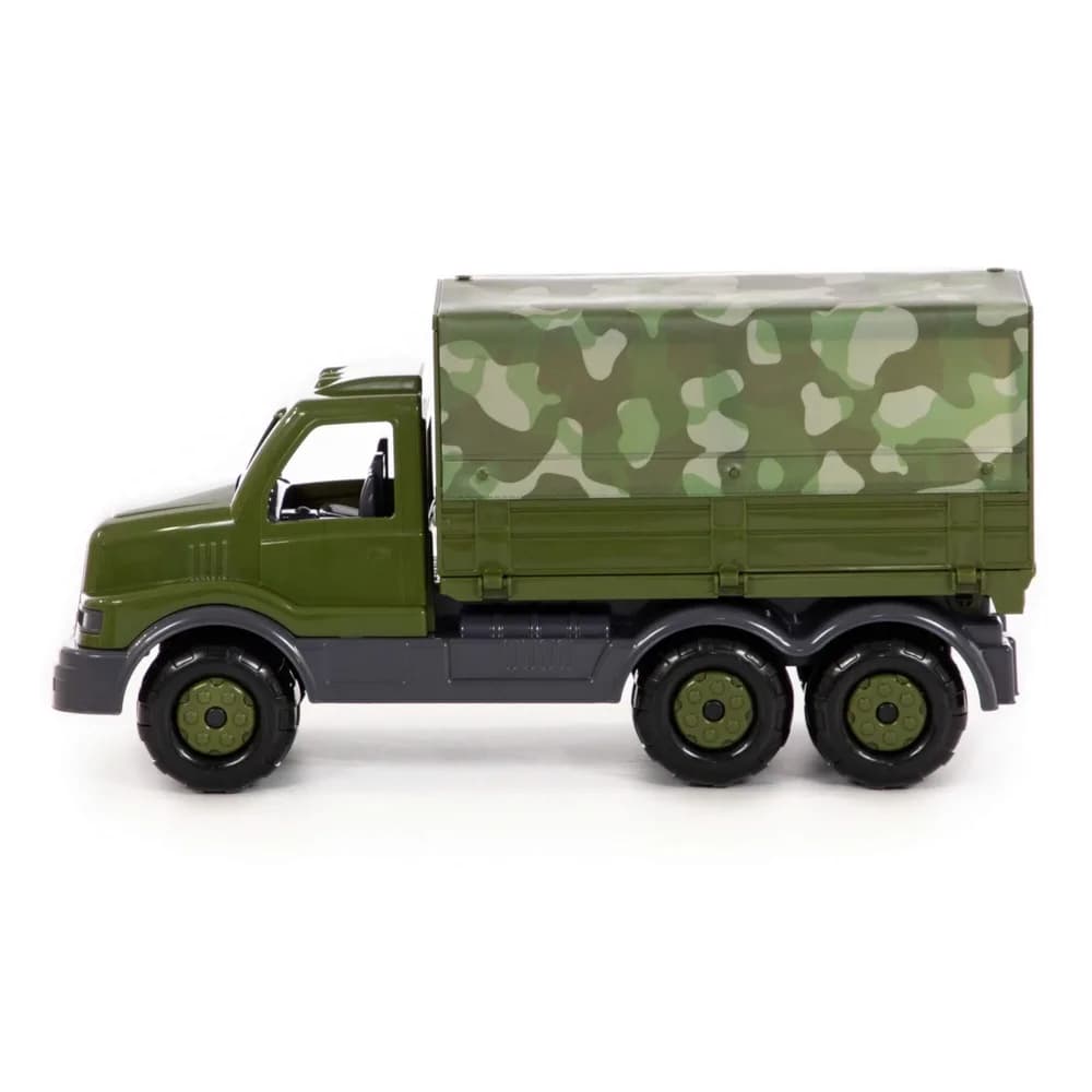 Camion militar cu prelata - Gigant, 44x16x22 cm, Wader — miniatură