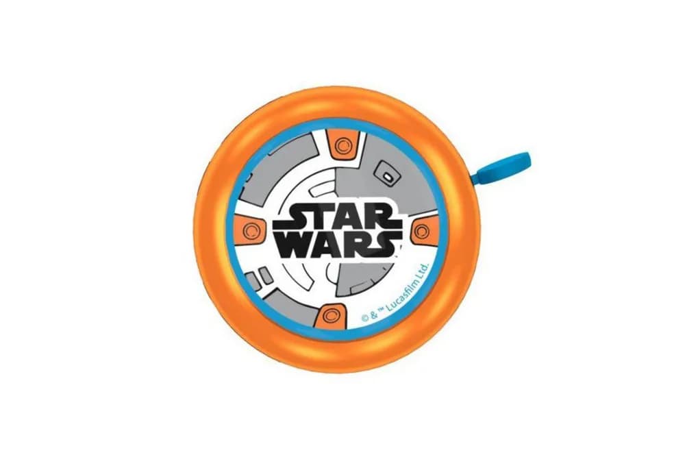 SONERIE BICICLETA SEVEN, MODEL STAR WARS, MULTICOLOR, METAL