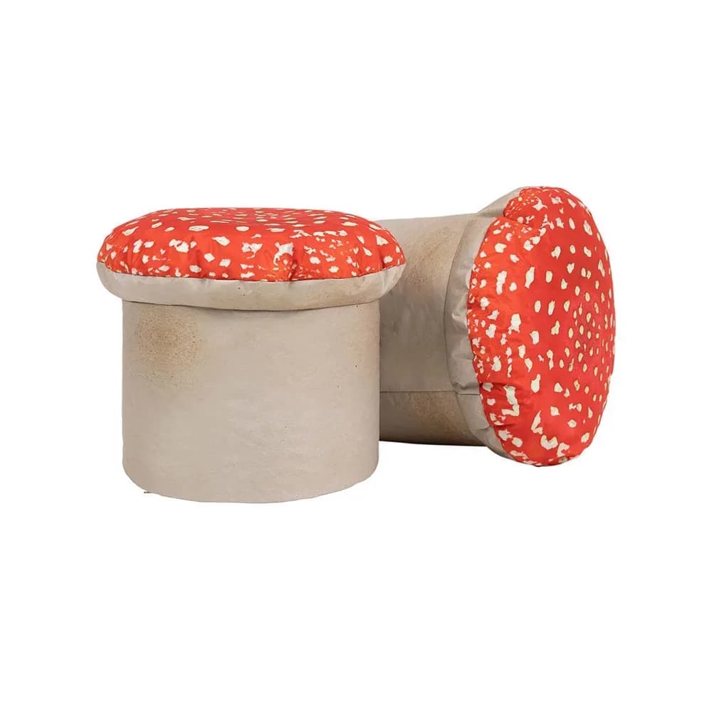 Scaun puf Ciuperci mari de pădure (set de 2, mari) – 45cm x 31cm